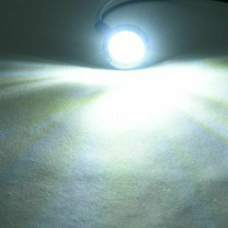 10X Smoked Round Side Marker lights 3/4"LED Bullet Light Truck Trailer White