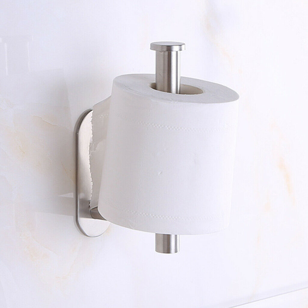 Wall Mounted Tissue Holder Kitchen Bathroom Toilet Paper Roll Rack Storage