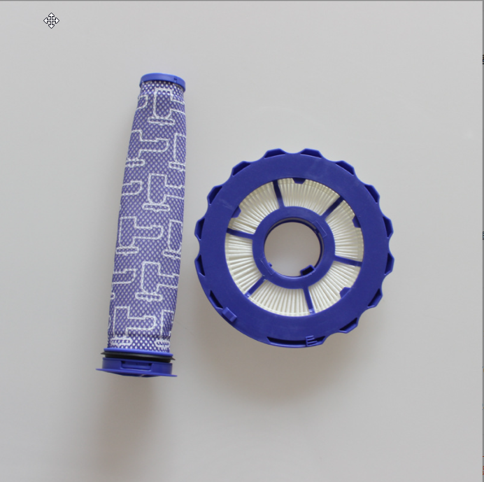 Hepa Post Filters Washable Pre Filter Kit for Dyson DC40 922676-01 923587-02