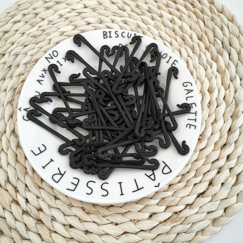100pcs Plastic Plant Tomato Support Clip Hook Grapes Connects Vines Fastener SJ