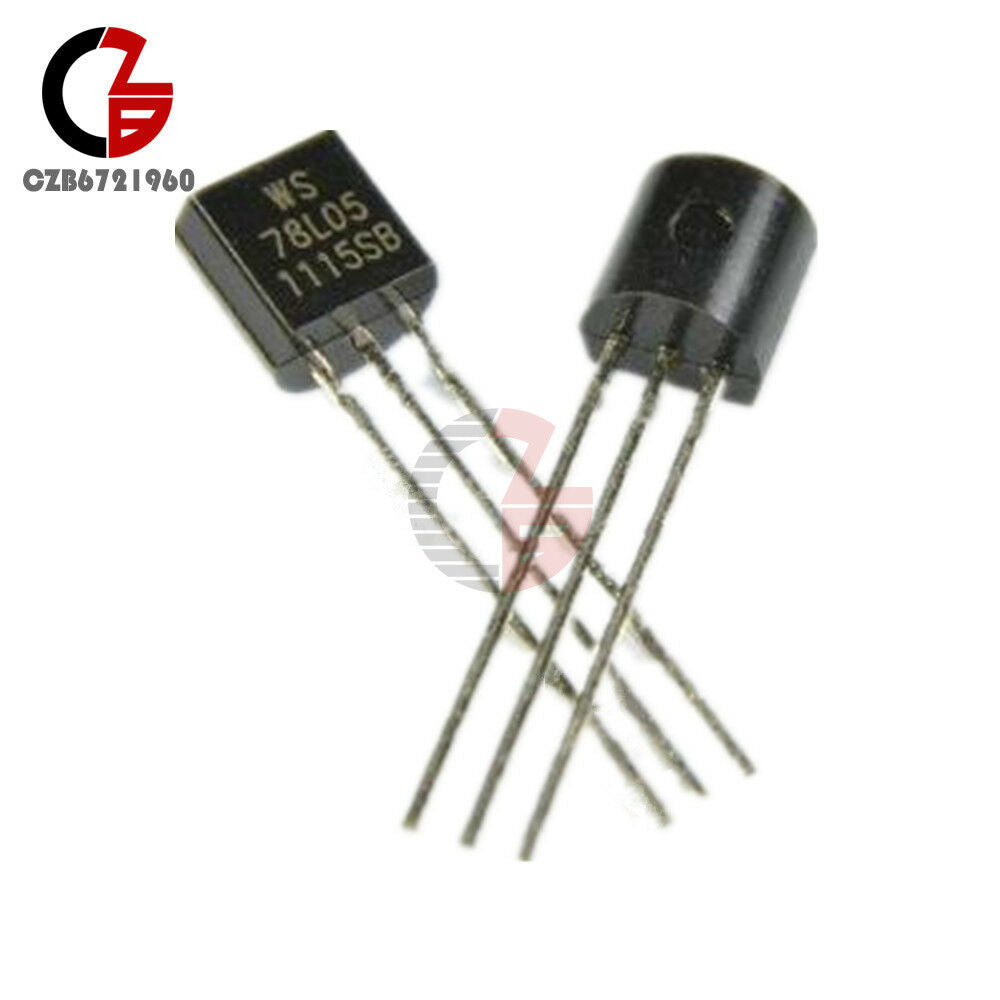 50PCS WS78L05 78L05 TO-92 5V 100mA Voltage Regulator IC