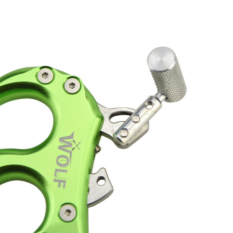 Compound Bow Release Aids 4 Fingers Caliper Thumb Trigger Grip Archery Target