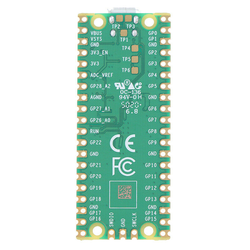 New Raspberry pi pico Microcontroller Development Singlechip Board Dual-core Ad