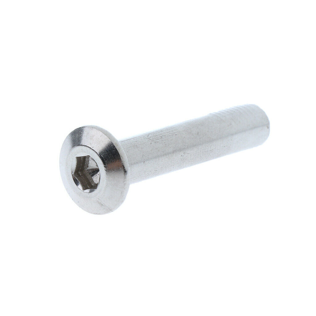 2X 1 Set Inline Skate Wheel Screw Nail Replacement Roller Skates Nut Bolts 31mm