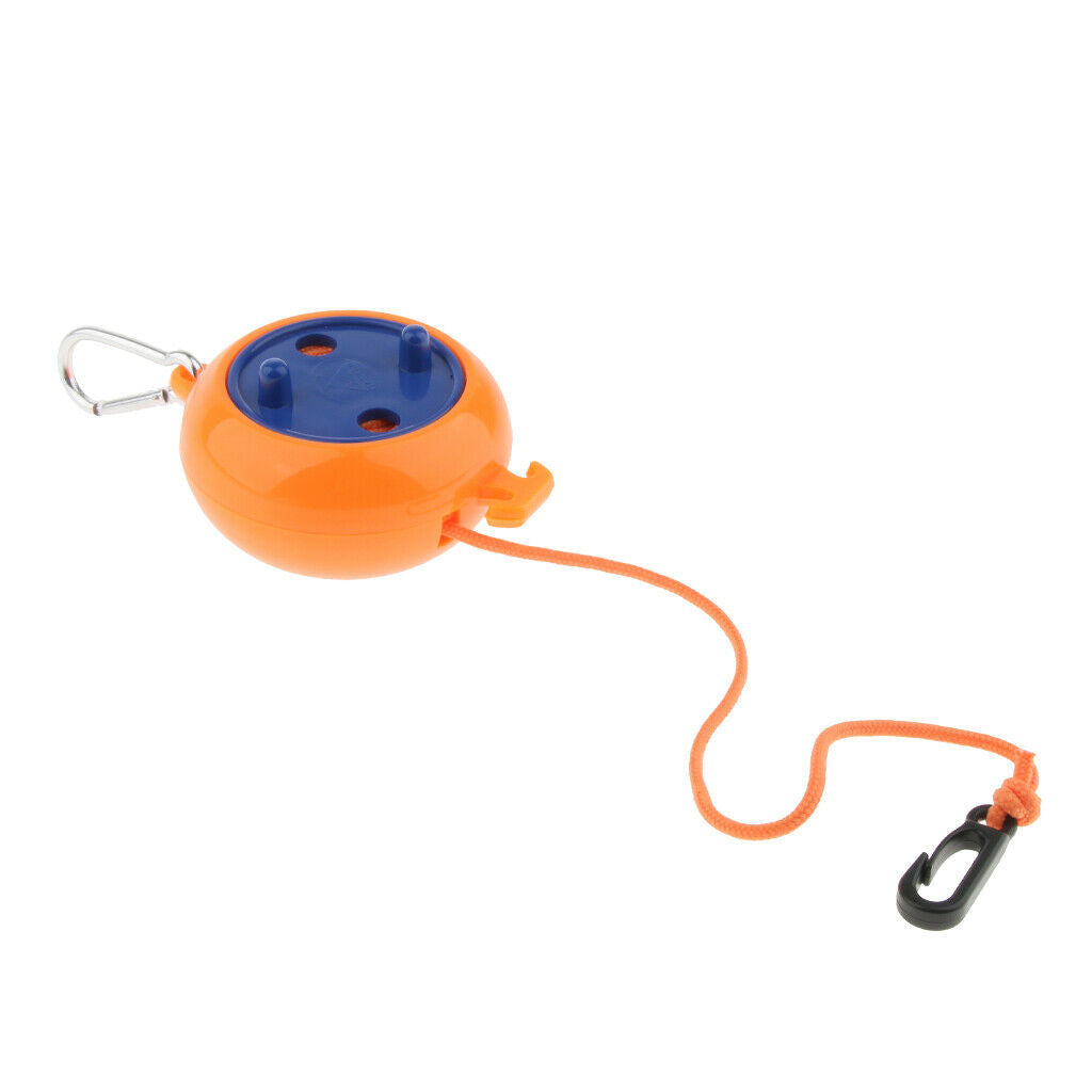 Windproof Clothesline Outdoor Travel Retractable Rope Washing Line 8m,Orange