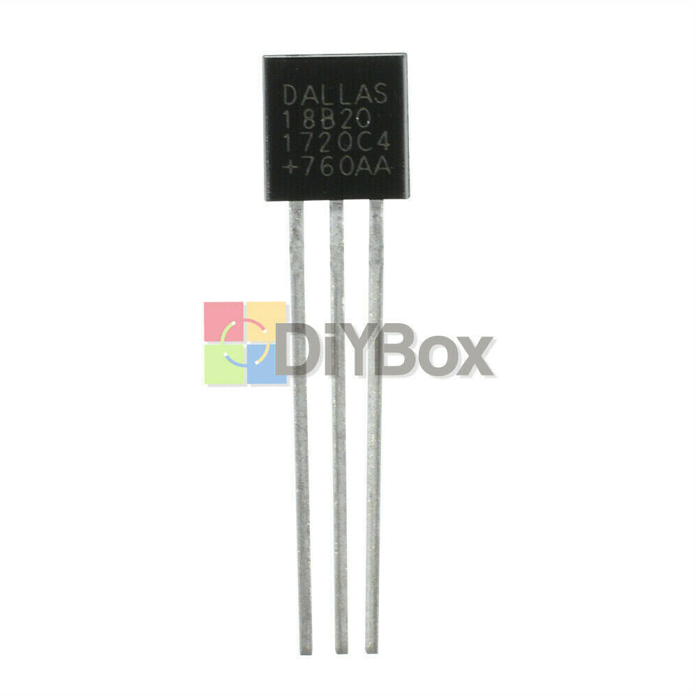 10PCS 3Pins DALLAS DS18B20 18B20 TO-92 TO92 Thermometer Temperature Sensor