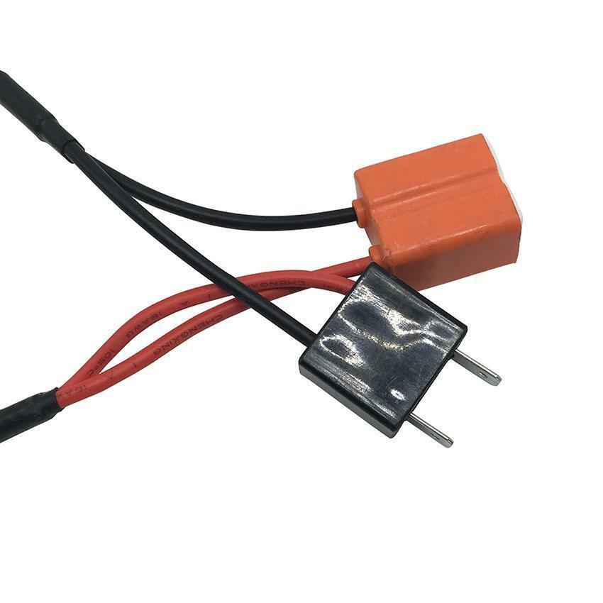 1pc LED Anti Flicker Adapter Error Canceler Canbus Headlight Decoder- H7