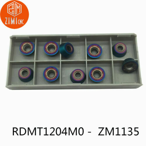 RDMT1204MO RPMT1204 R6 Indexable CNC Carbide Milling insert For RPMW RPMT holder