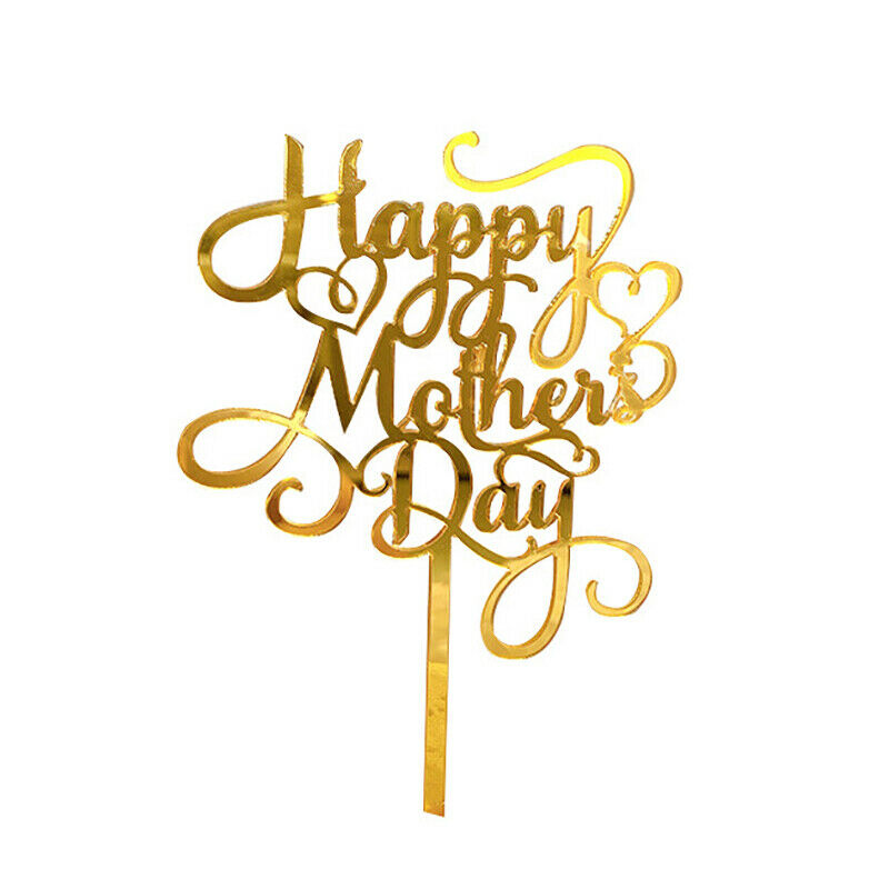 Happy Mother`s Day Cake Toppers for Mother`s Day Dessert Decor Cake Topp.l8