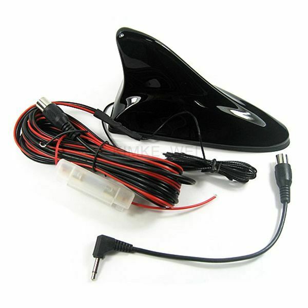 Black Shark Car TV Antenna Amplifier + Booster