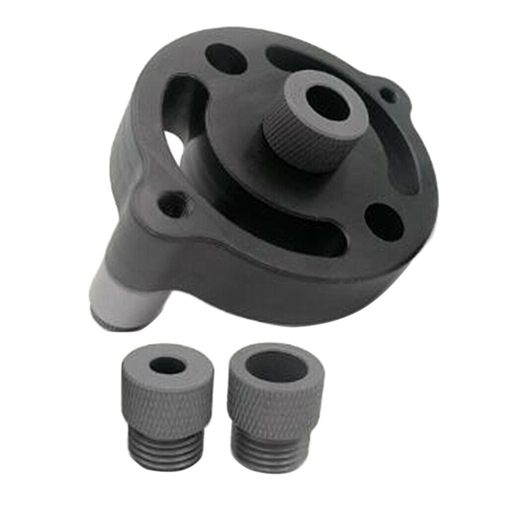 Woodworking Tool Drill Guide Vertical Drilling Fixture with 6/8/10mm Bushings