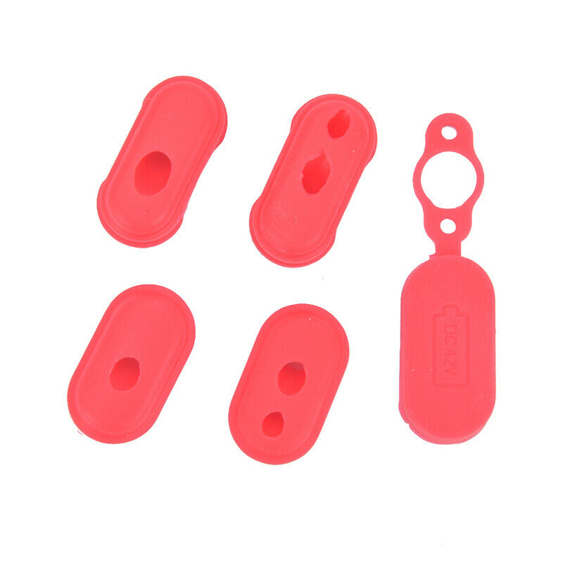 5pcs Rubber Charge Port Cover Rubber Plug for Electric Scooter Par.l8
