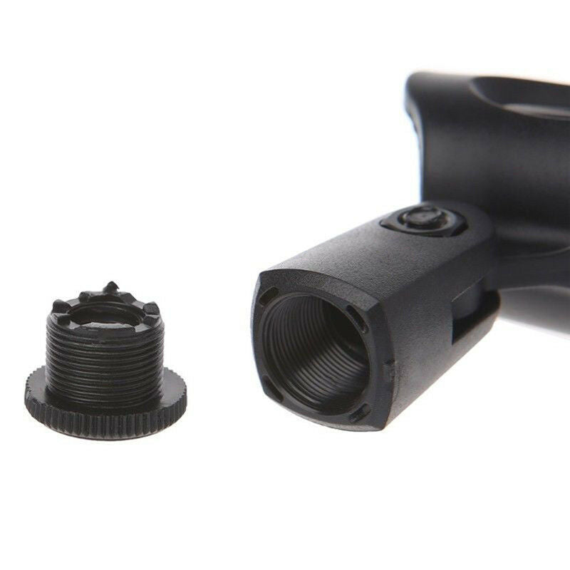 Mic Microphone Stand Accessory Flexible Plastic Clamp Clip Holder MountDDAU