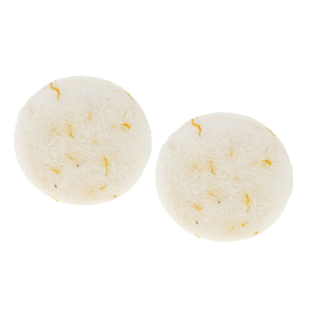 2x 55g Handmade Hair Shampoo Soap Natural Dry Hair Care Wash Soap Calendula