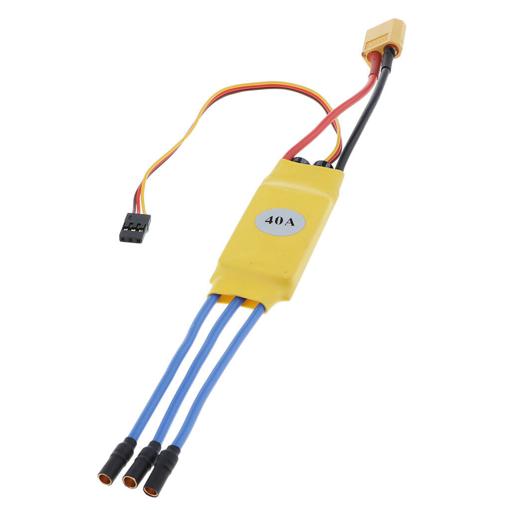 1pc 40A Brushless ESC XT60-plug For Fixed-wing