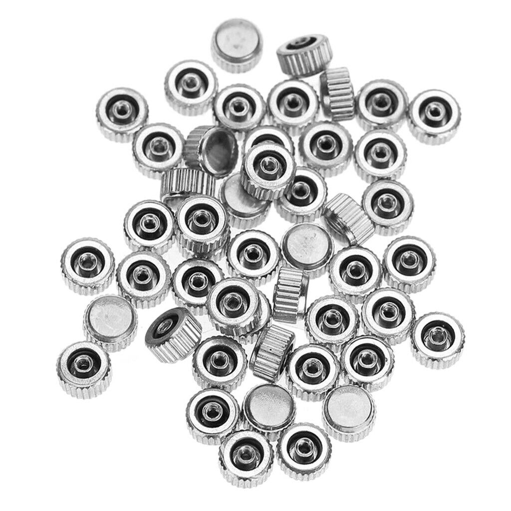 100pcs Waterproof Watch Crowns Repair Or