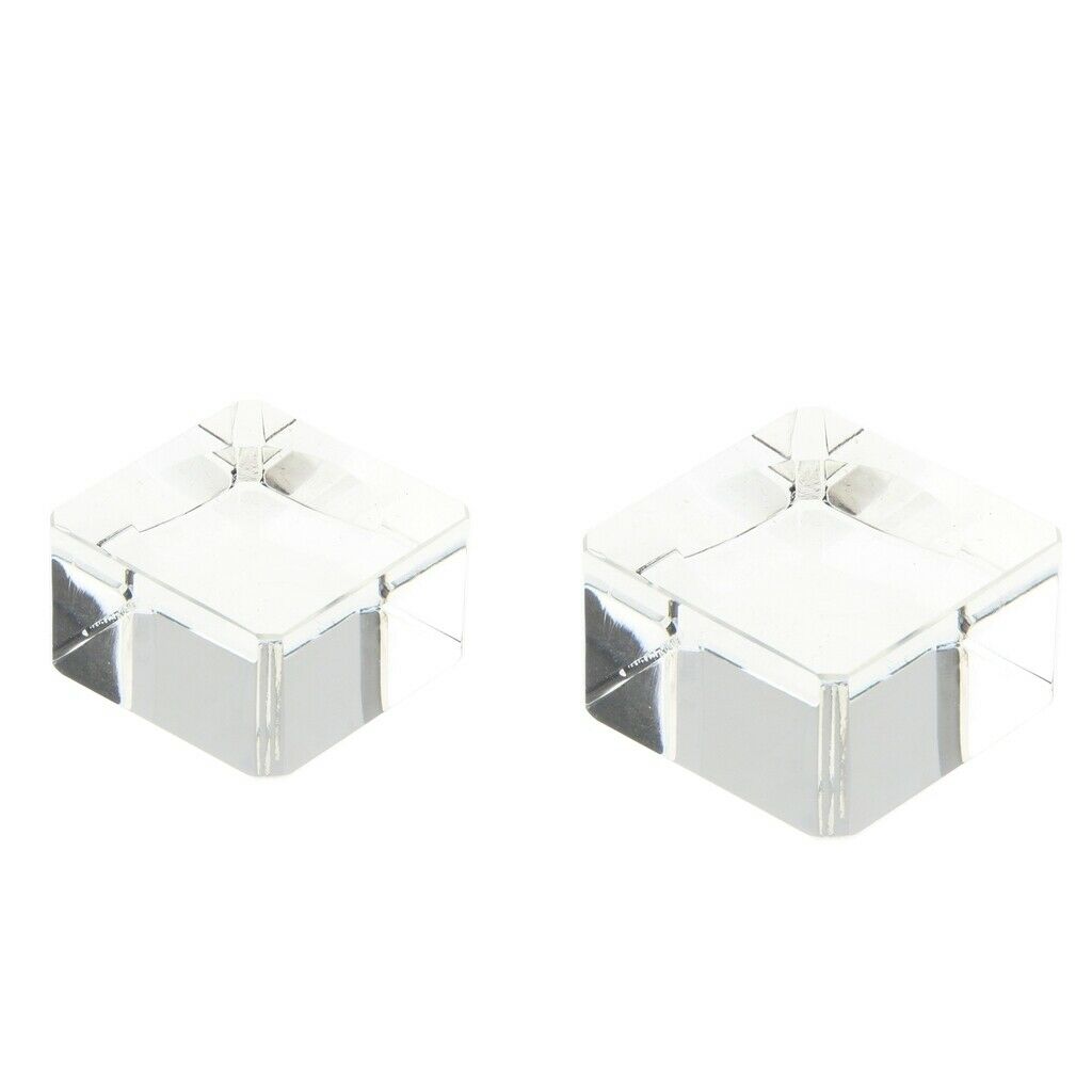 Clear Square Crystal Display For 70-80mm + 40-60mm