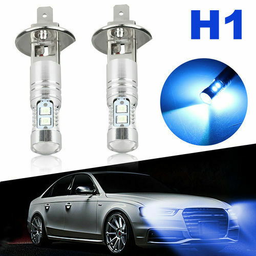 2X 8000K H1 100W HIGH POWER CREE SMD LED HEADLIGHT HIGH LOW BEAM FOG LIGHT BULBS