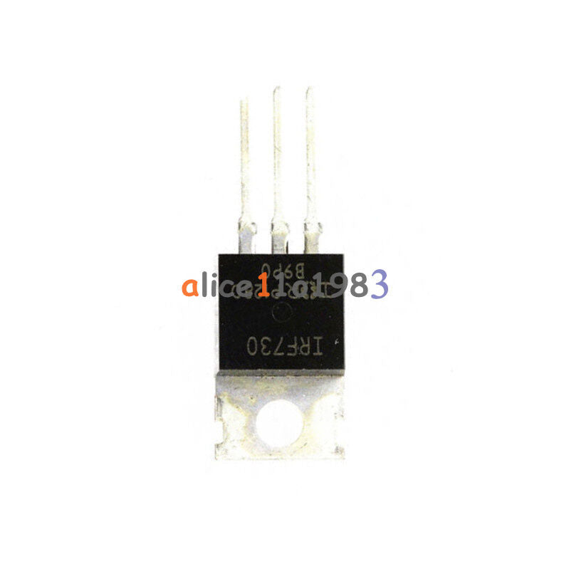 10PCS IRF730 IRF730PBF MOSFET N-Channel 5.5A 400V 1Î© New TO-220