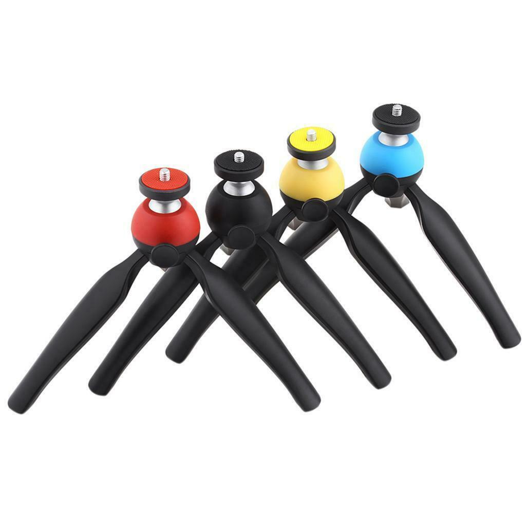 Portable Mini Travel Tabletop Tripod Stands Holder For Digital Camera Yellow