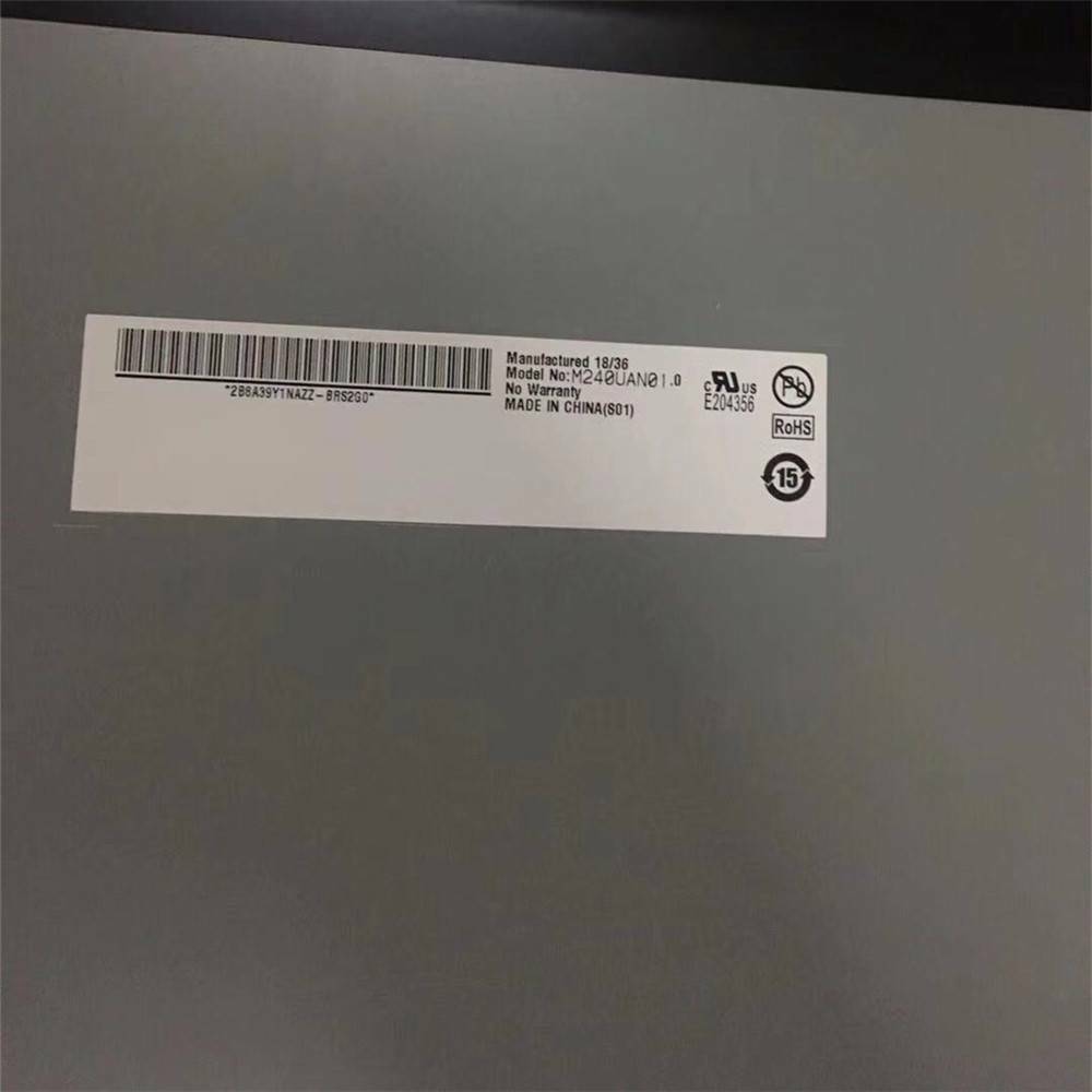 24" AUO 1920(RGB)×1080 Resolution LCD Screen panel M240UAN01.0