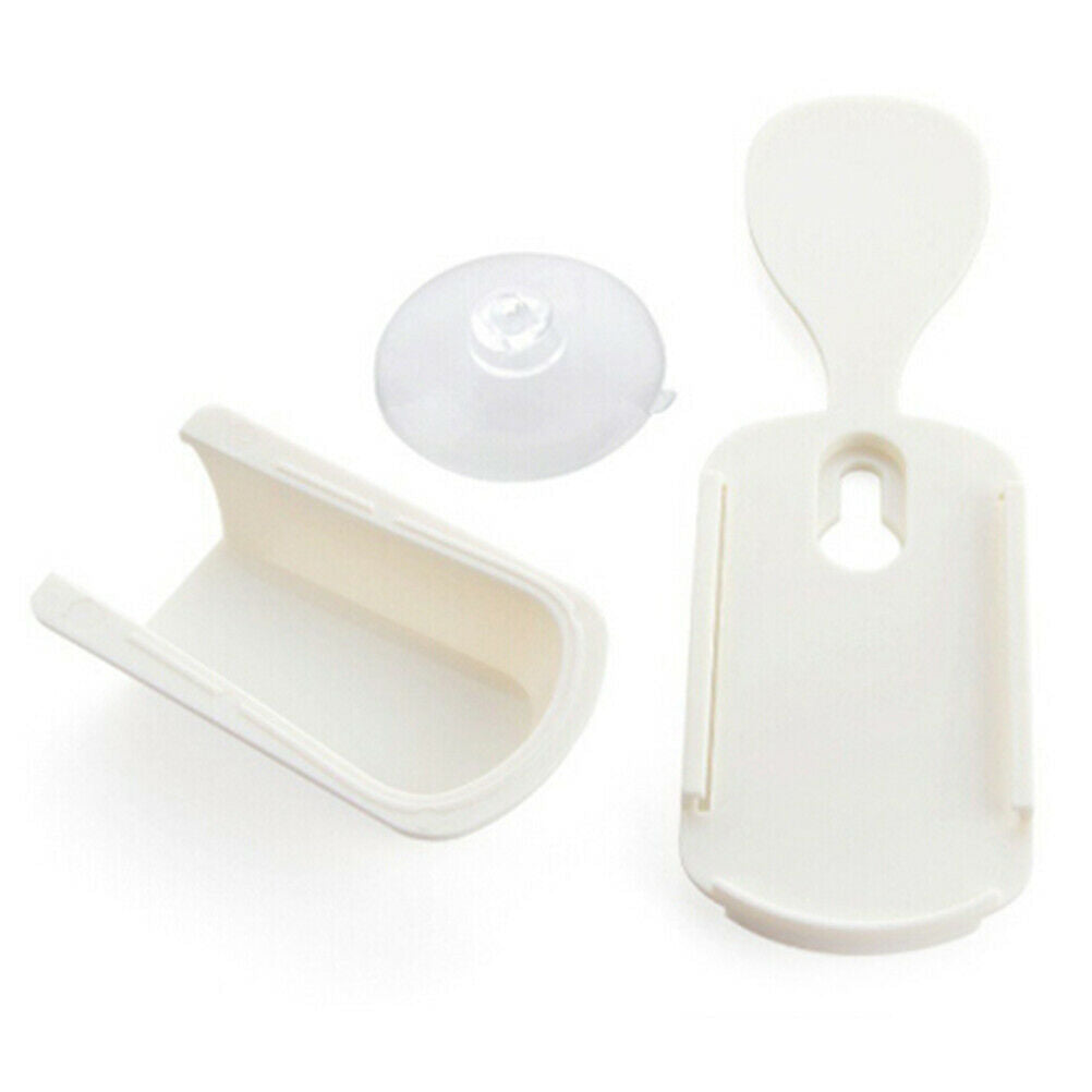 White Spoon Storage Rack Can Suck Rice Cooker Pot Wall Suction Cup Spoon .l8