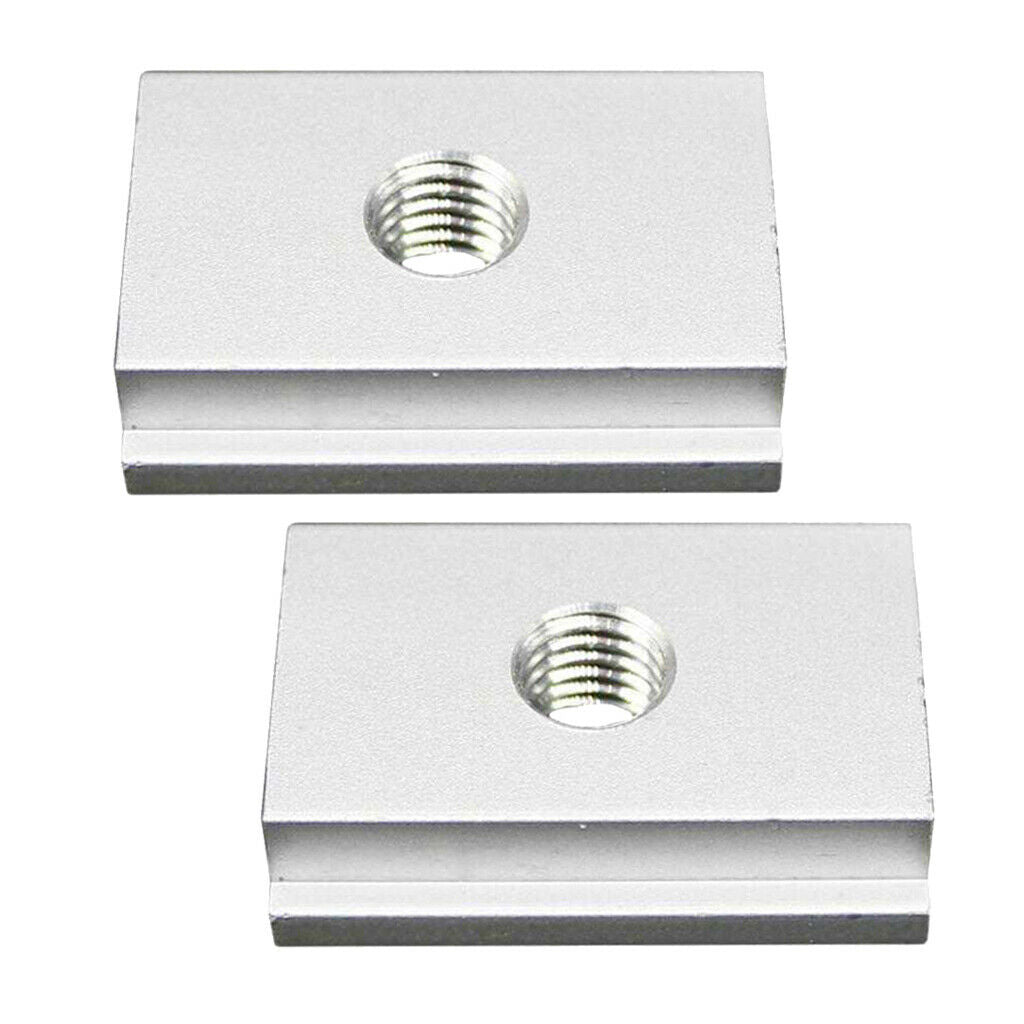2Pcs Professional M6 T-Slider for T-slot Durable Tools Woodworking