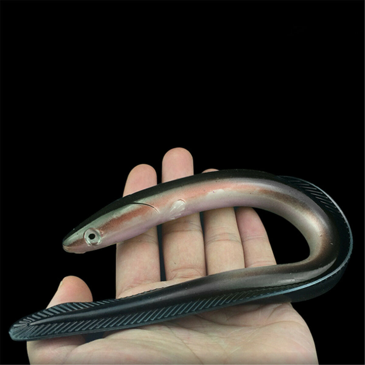 1pc 30CM PVC Soft Sand Eel Saltwater Fishing Lures Bait Cod Bass Pollock Sand