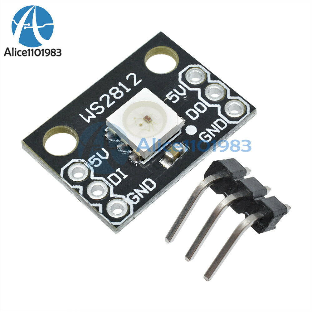 10PCS New WS2812 WS2811 RGB  5050 LED Breakout module For arduino
