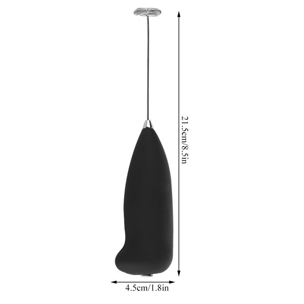 Electric Egg Beater Milk Frother Foamer Whisk Blender Stainless Steel