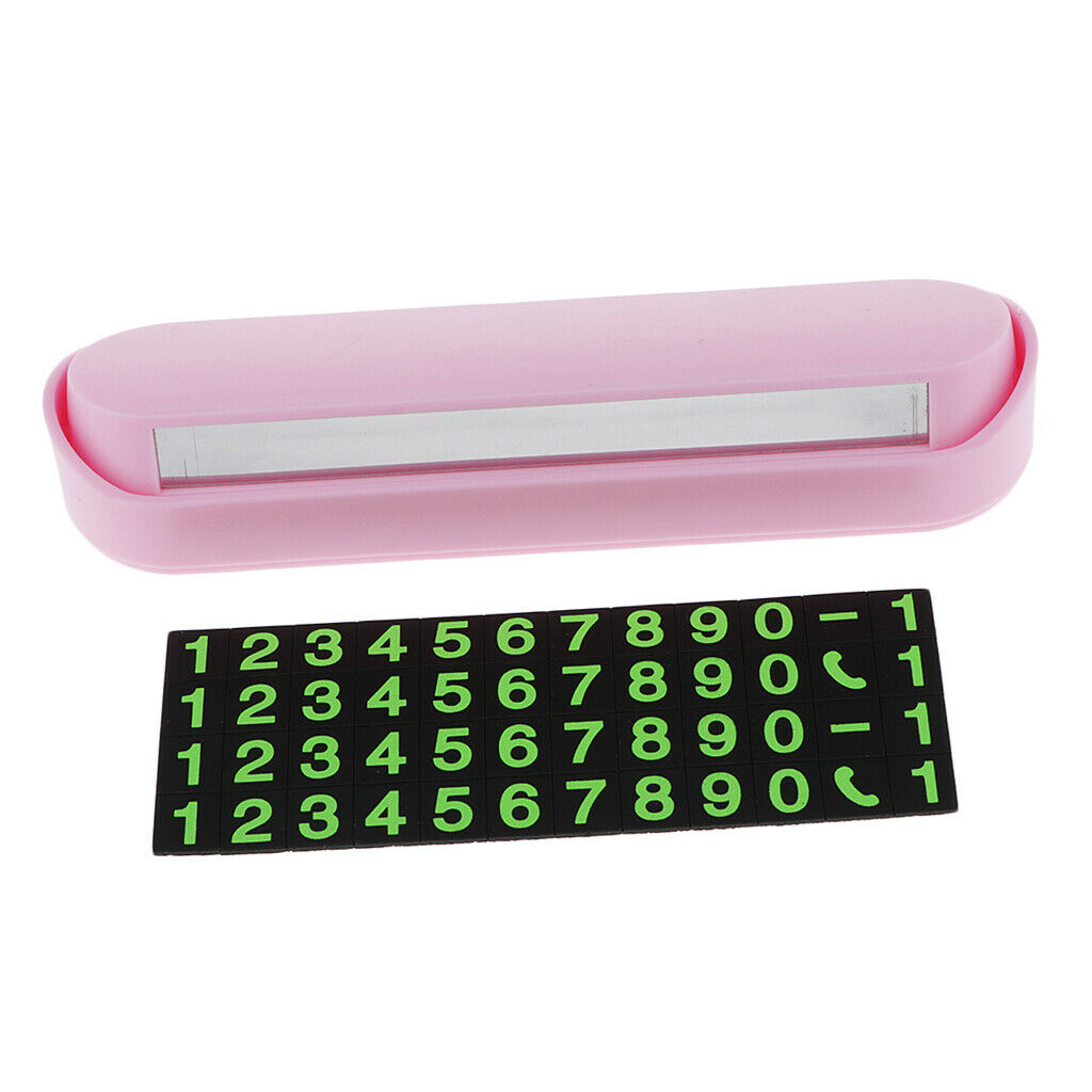 Temporary stop sign Car Temporary Stop Sign Stand Parking Card