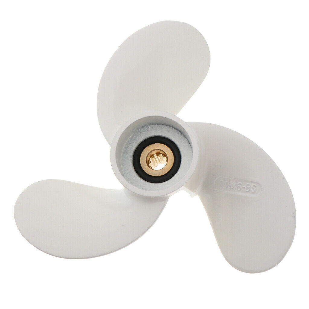 Marine Boat Propeller7  1/4 X 6 BS  2.5  Outboard For Yamaha