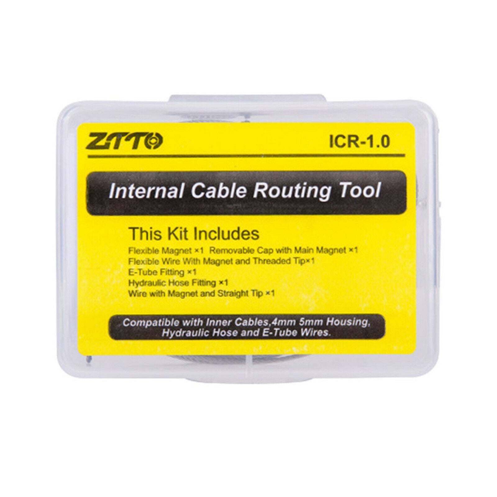 Professional Bike Internal Cable Routing Tool Aluminium Alloy Frame Hose