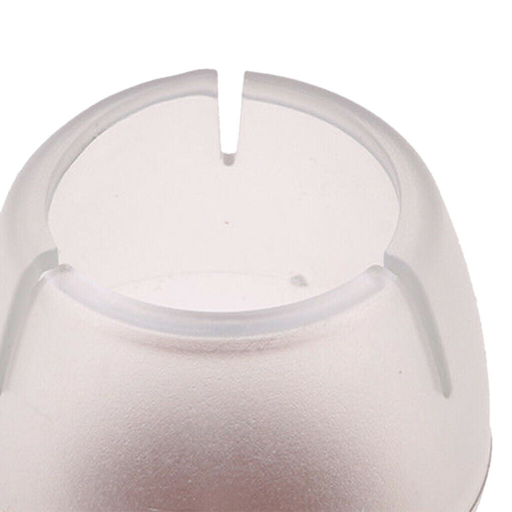 60PCS SKID-RESISTANCE CHAIR LEG CAPS RUBBER FURNITURE CABINET FEET CUPS ENDS