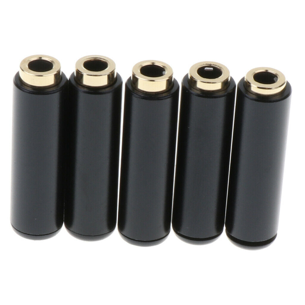 5 Pieces 3.5 Mm Headphone   Plug 4 Poles with Microphone Plug