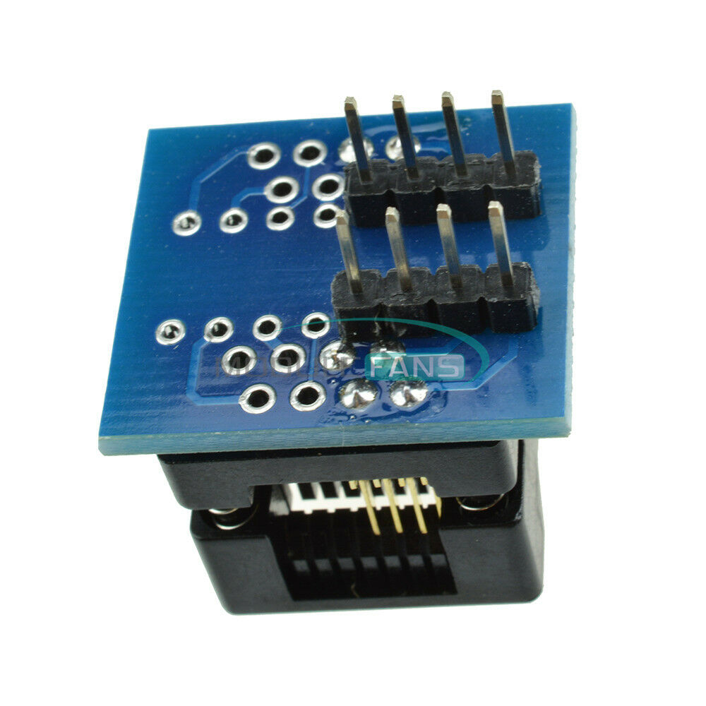 10PCS SOIC8 SOP8 to DIP8 EZ Programmer Adapter Socket Converter Module 150mil M