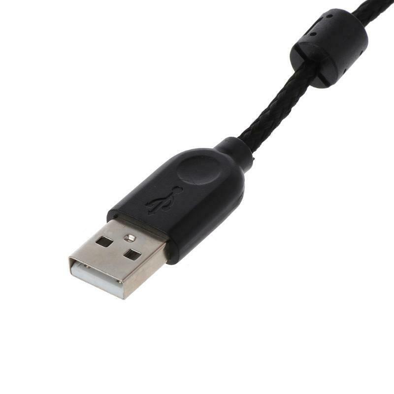 Cable Mice Line For logitech G502 RGB Mouse 2.1M Black Replacement Gaming Mouse