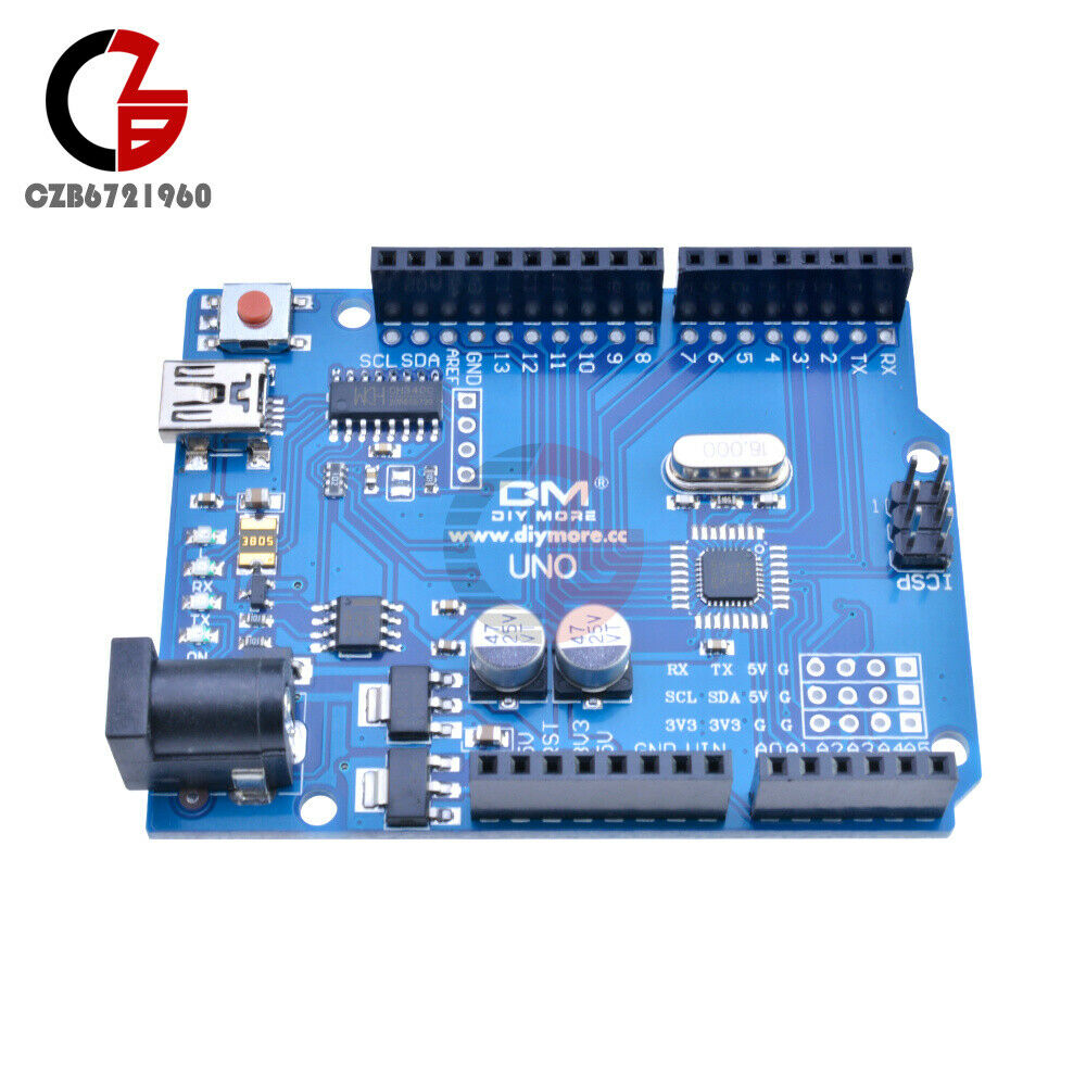 New Version USB UNO R3 ATmega328P CH340G Replace ATmega16U2 Compatible Arduino