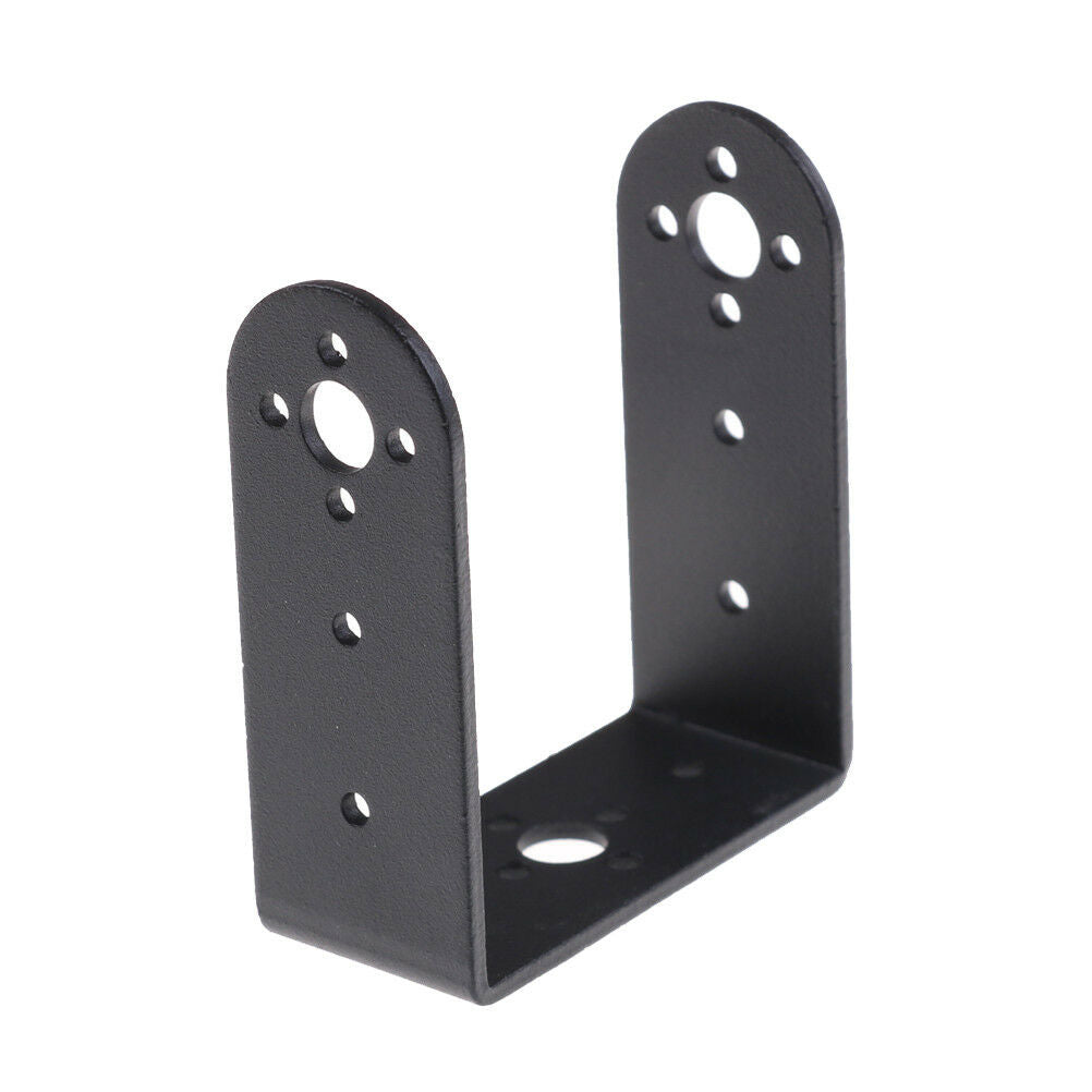 1Pc RAS Black Long U-Shaped Bracket Steering Gear Bracket Robot PTZ VQ .l8