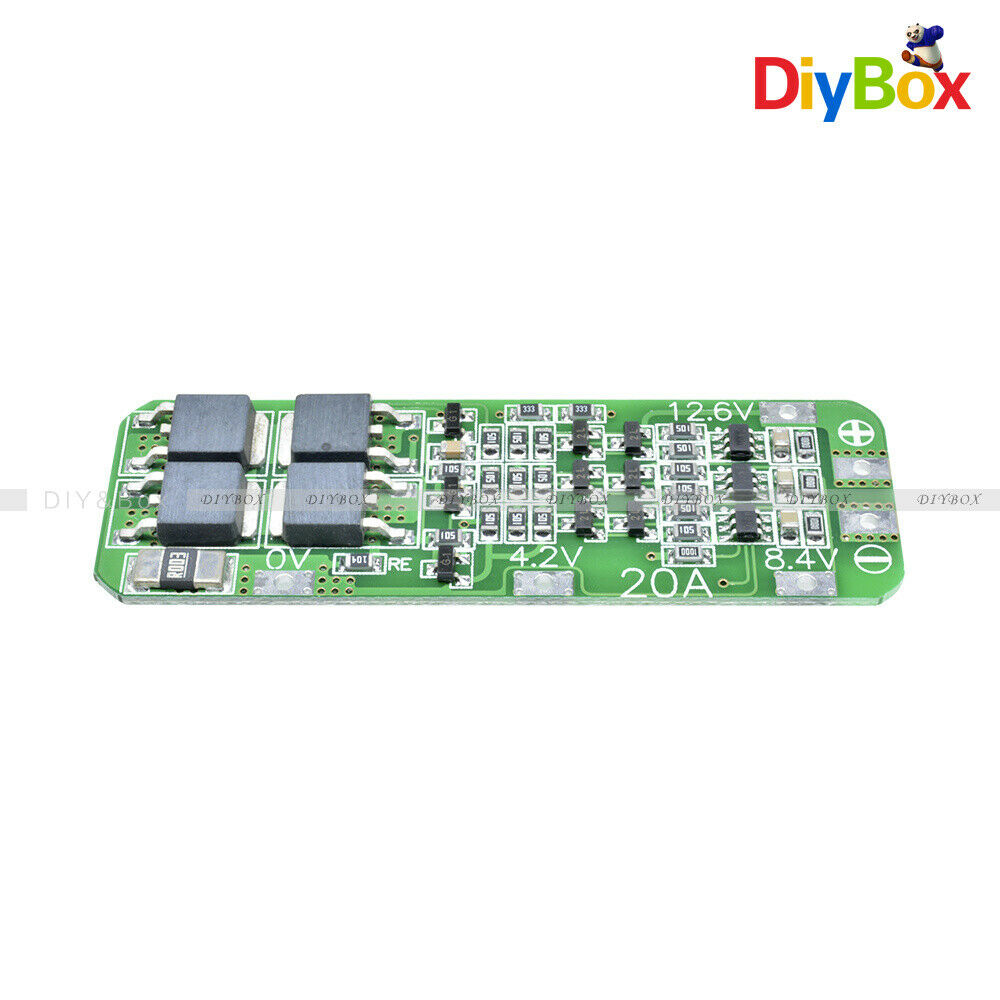 10PCS 3S 20A Li-ion Lithium Battery 18650 Charger PCB BMS Protection Board 12.6V