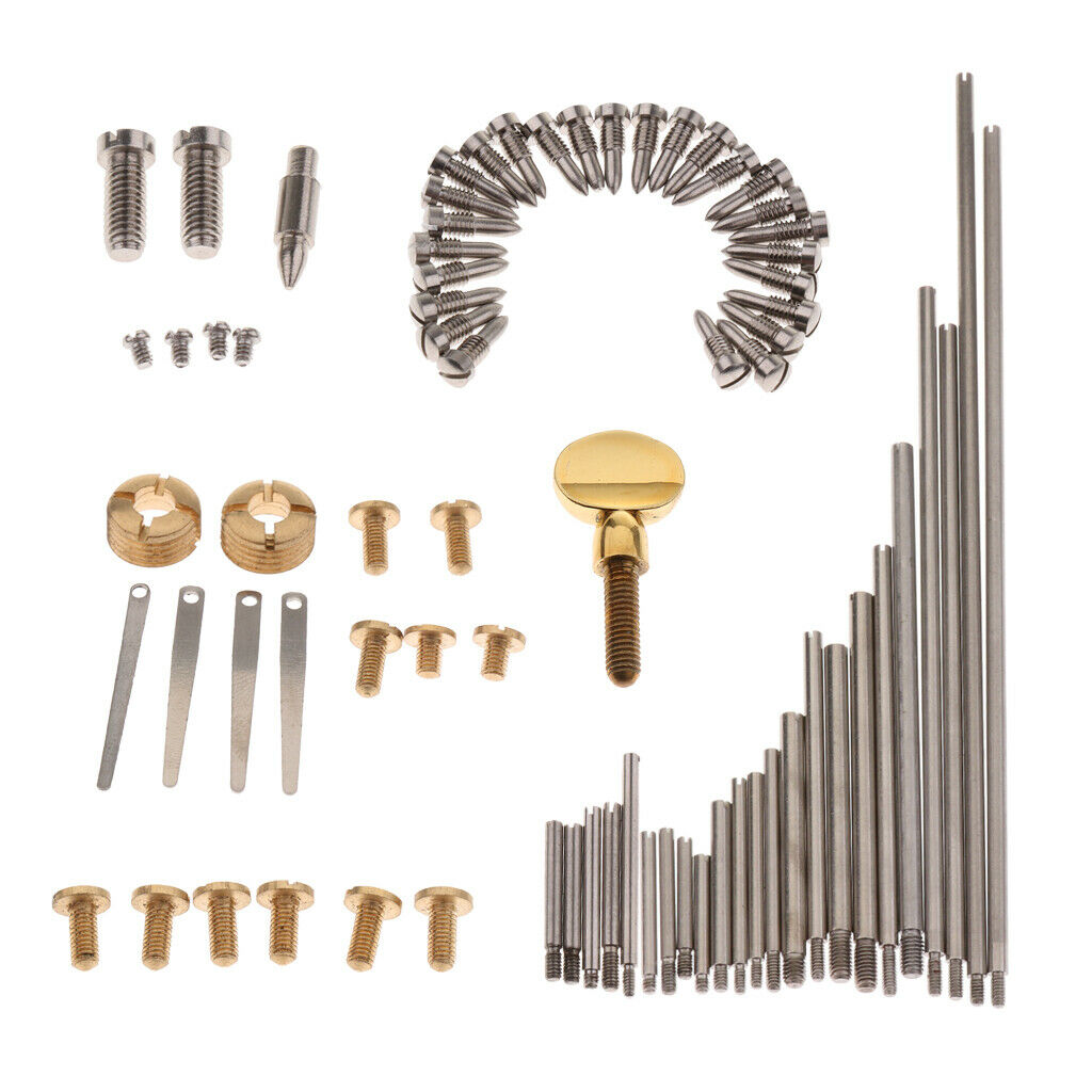1 Set Sax Saxophone Repair Parts Screws for Alto Tenor Soprano Sax Accessory