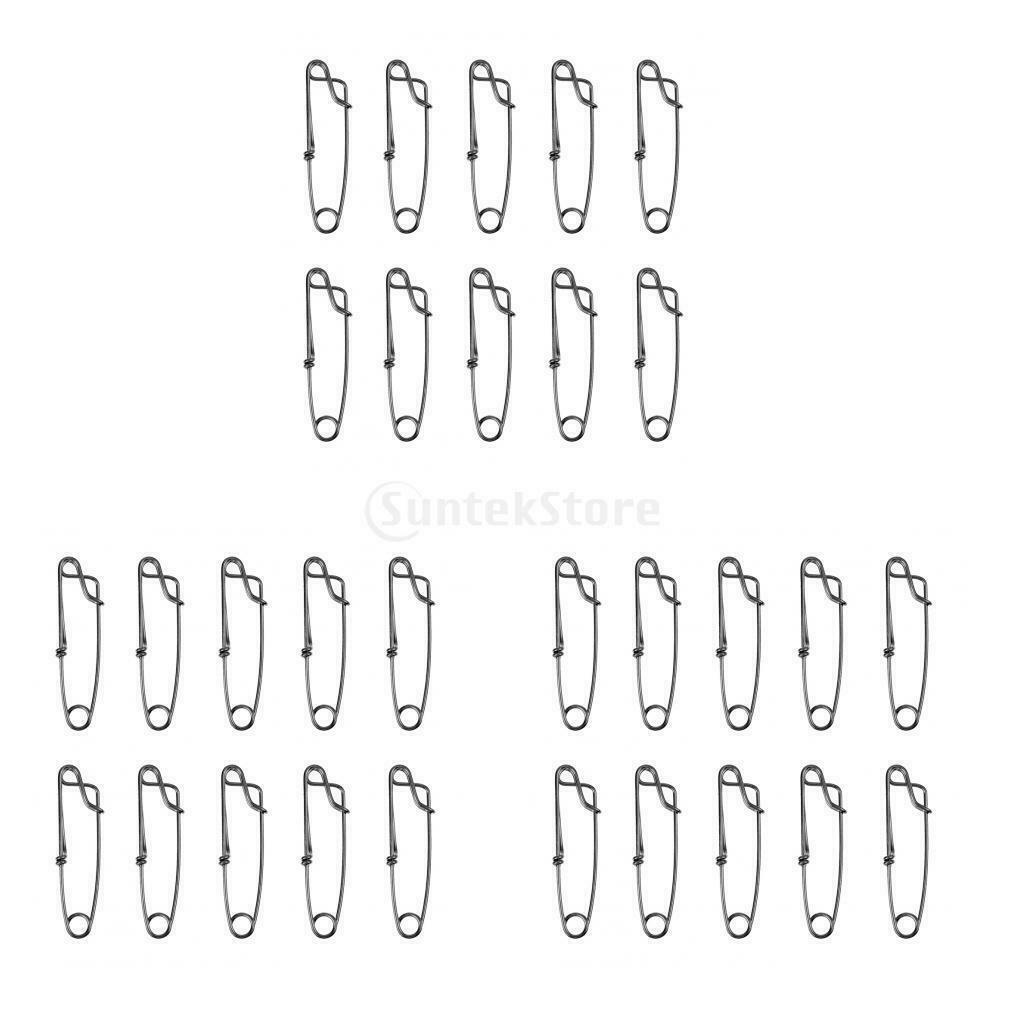 30 Pcs Fishing Long Line Stainless Steel Fastlink Clips Fishing Accessories
