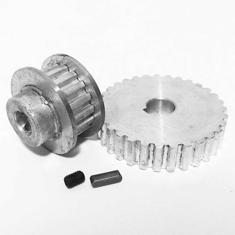 Metal Micro Lathe Cut Machine Gear Synchronous Belt Pulley Gear Motor Belt Gear