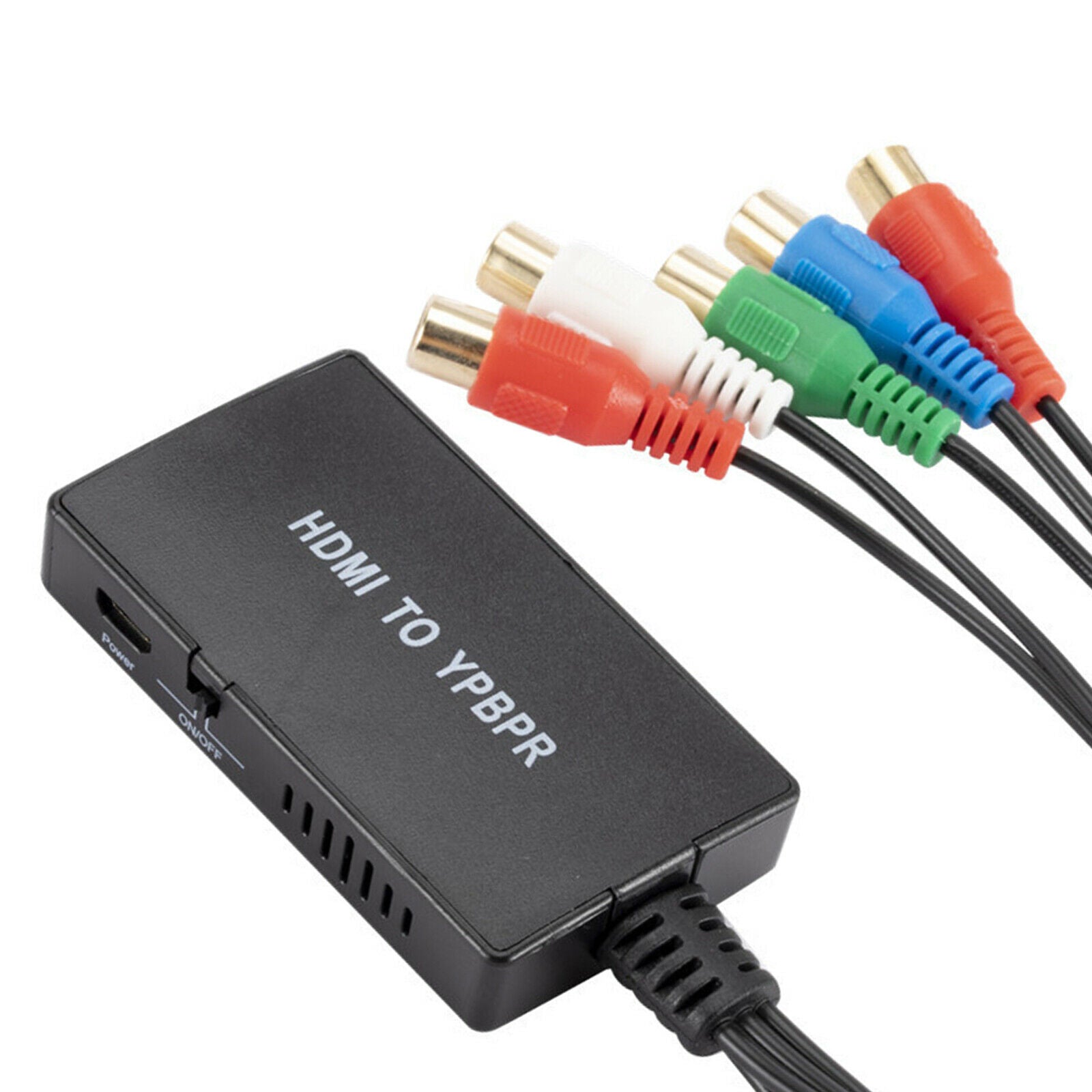 1080p HDMI to Video YPbPr RCA Converter R/L Audio Output for Laptop PC