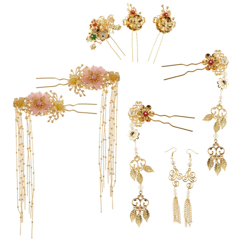 Chic Bridal Headdress Wedding jewelry Chinese Traditional Hair Accessories