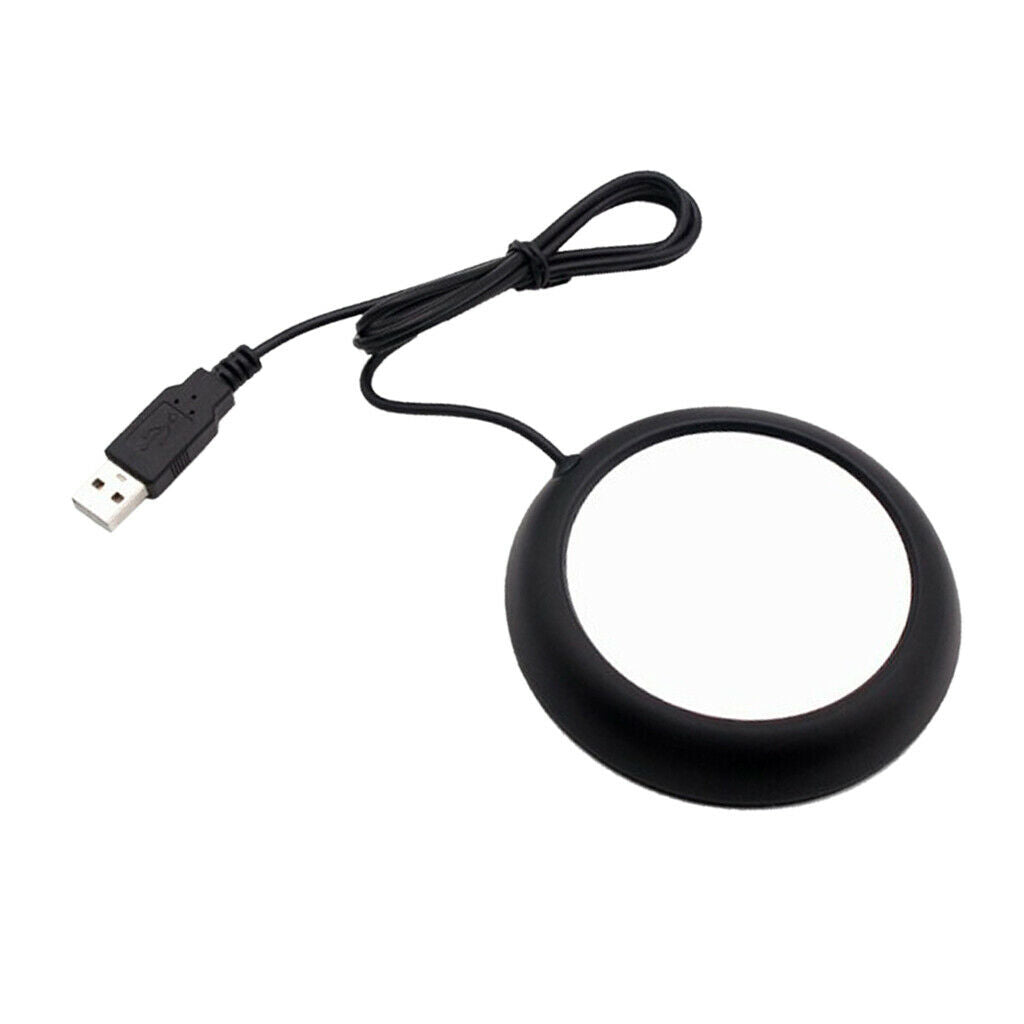 2 Packs USB Coffee Tea Mug Warmer Heating Pad Cup Mat Coaster 4inch Gift