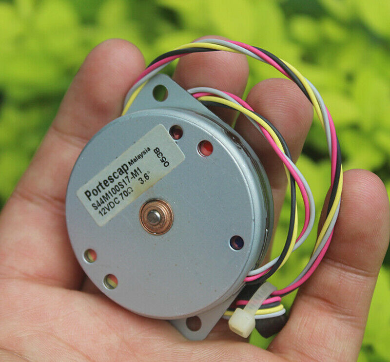 1pcs DC 12V stepping motor step angle 3.6° micro thin stepping motor