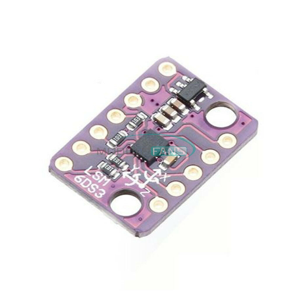 LSM6DS3 IIC/SPI 3 Axis Accelerometer Gyroscope 6 Degrees Sensor Transfer Module