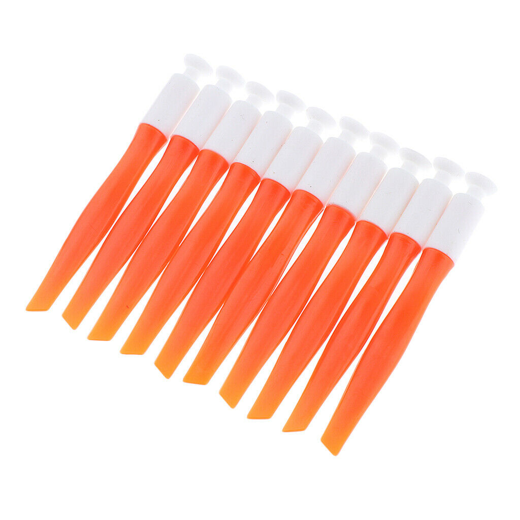 10 Pcs Portable Dual-ended False Nail Tips Suction Cup Stick Nails Art Tools