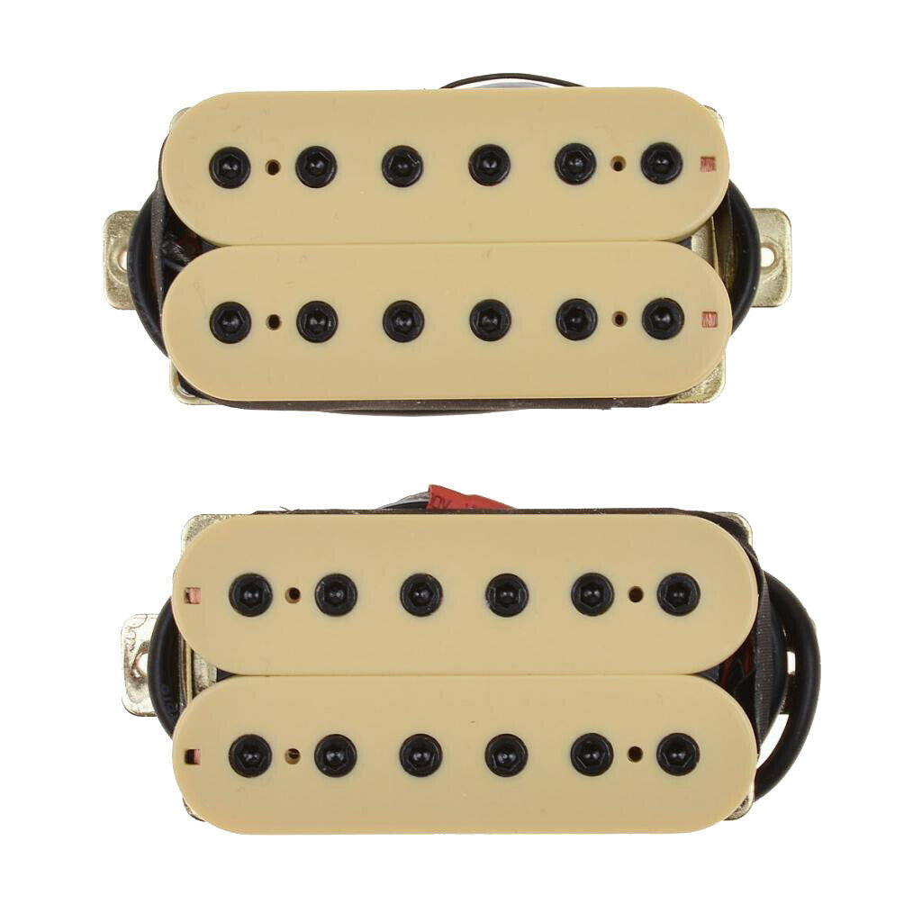 Dual-Coil Humbucker Pickup Set for Wired Electric Guitar,